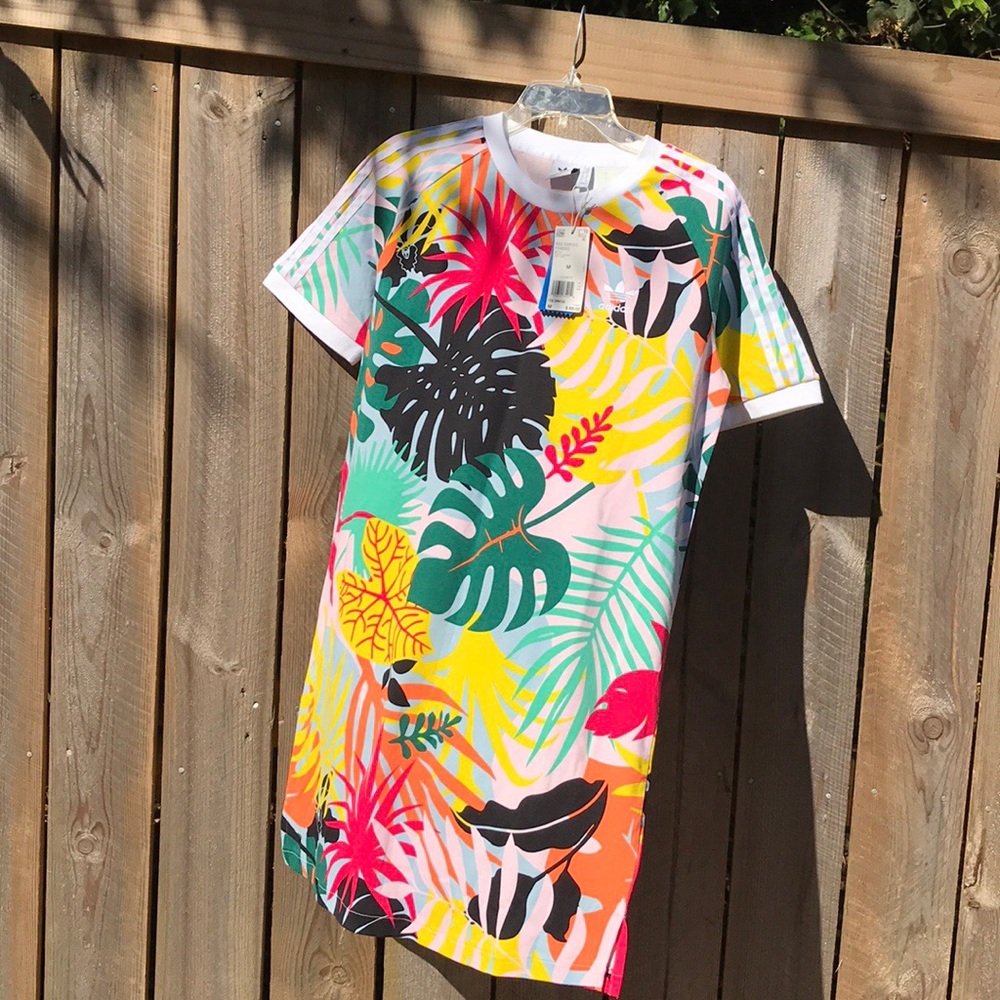 Adidas Tropical Tee Dress
